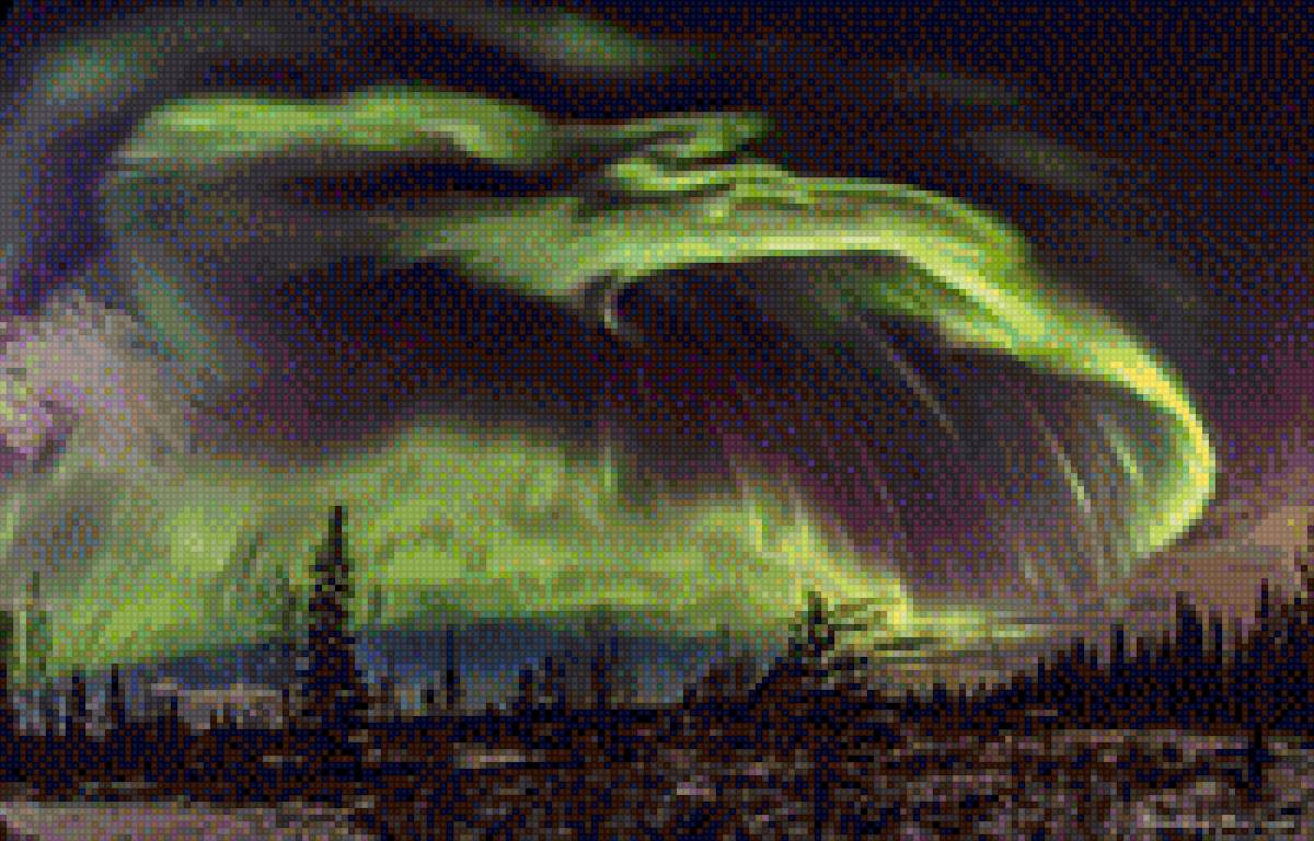 Северное сияние - предпросмотр