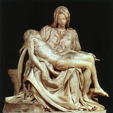 Схема вышивки «pieta»