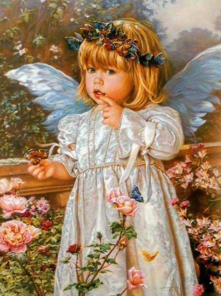 Ангел - ангел, дети, люди - оригинал