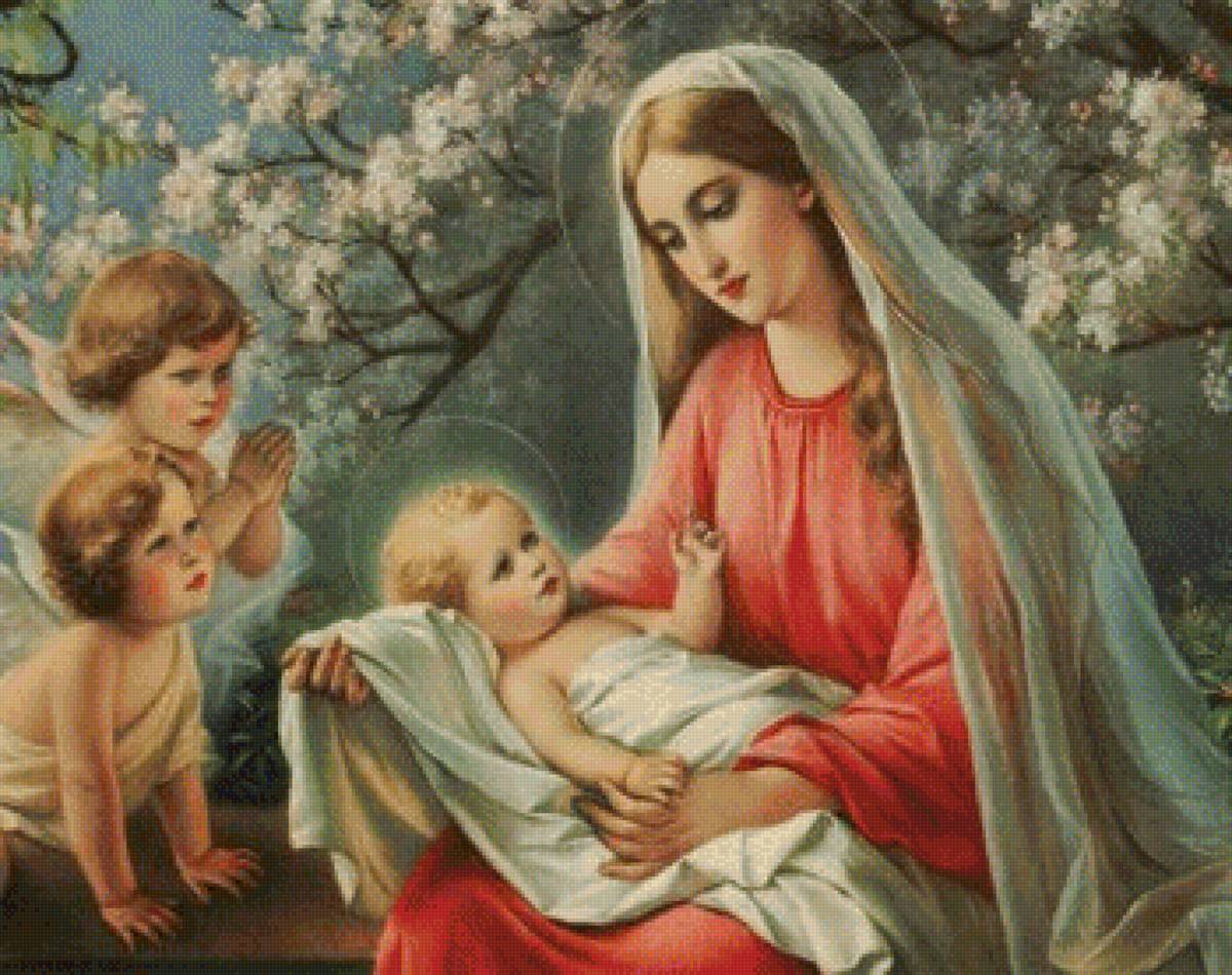Мадонна с младенцем - религия - предпросмотр