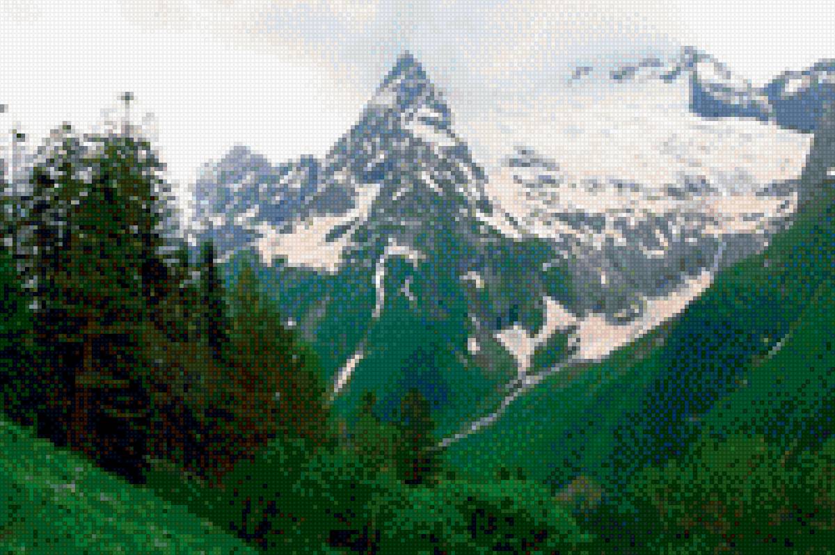 Домбай - горы - предпросмотр