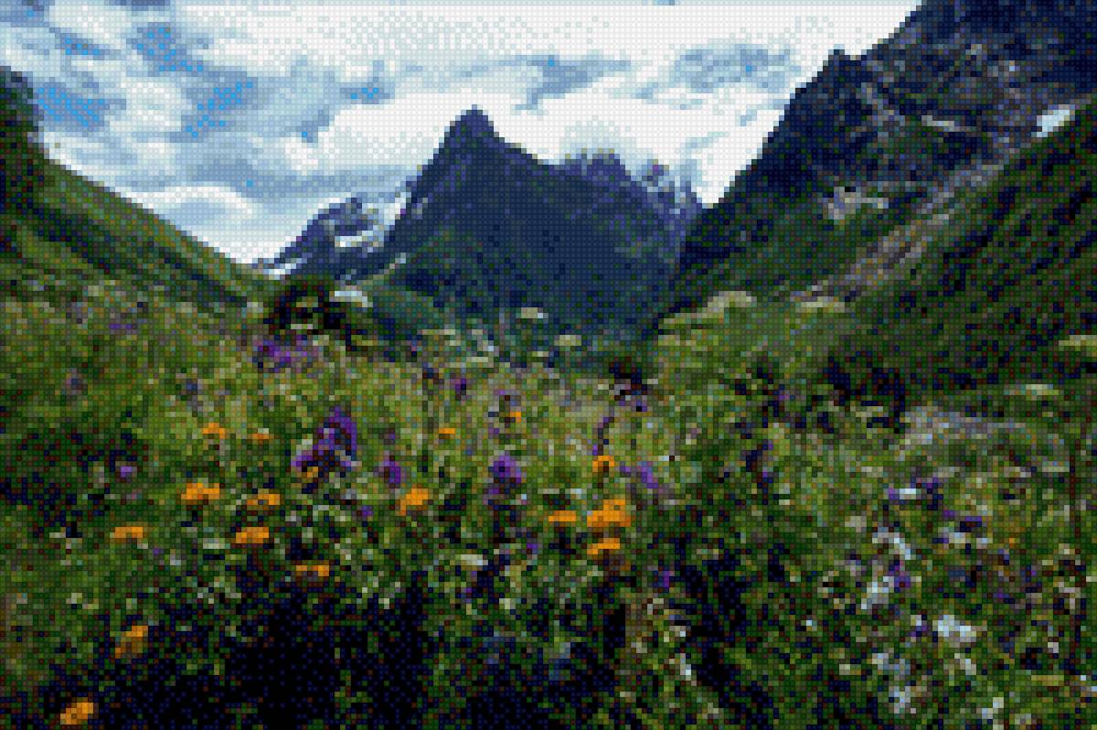 Домбай - горы - предпросмотр