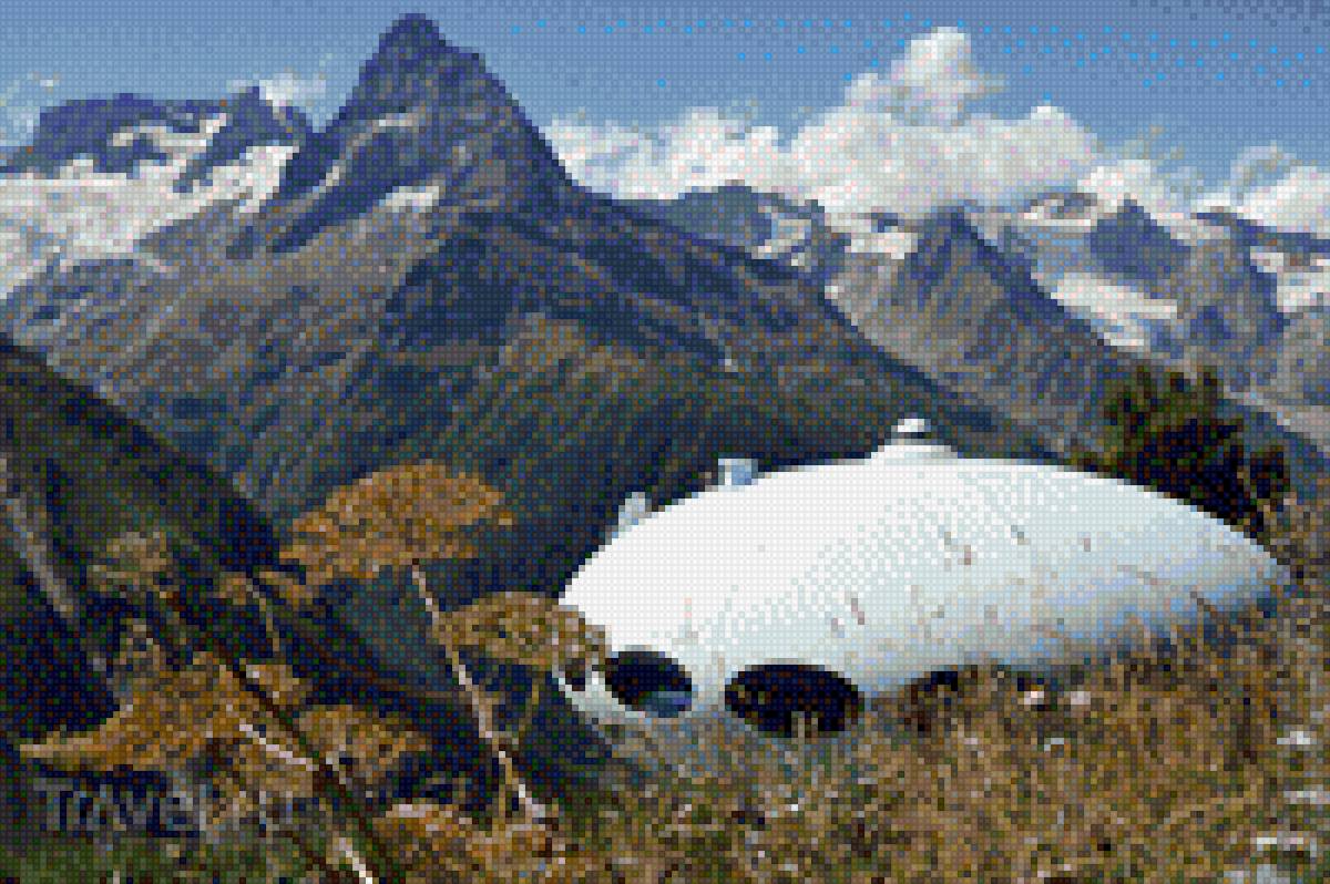 домбай - горы - предпросмотр