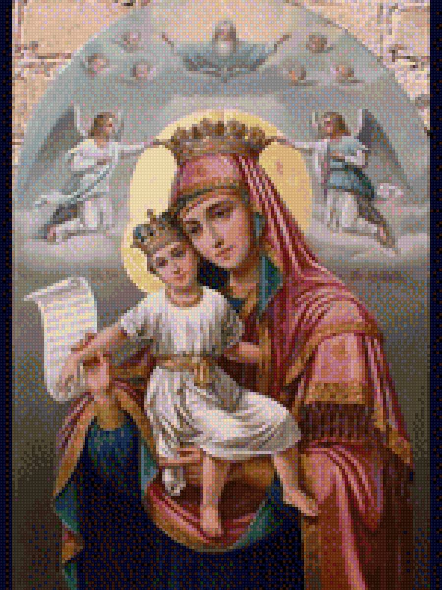 Дева Мария - святые - предпросмотр