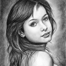 Схема вышивки «автопортрет»