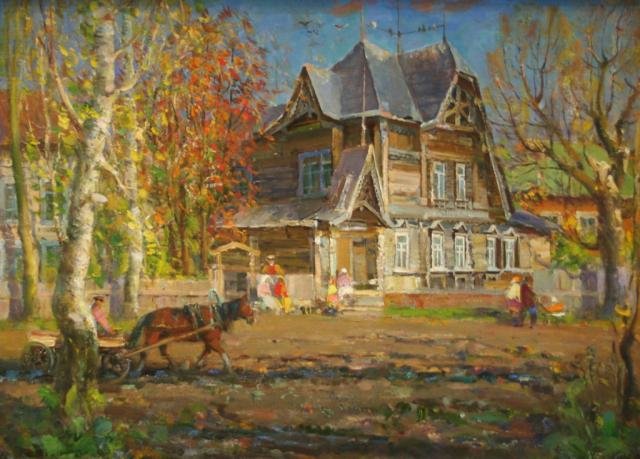 Старый Барнаул - городской пейзаж - оригинал