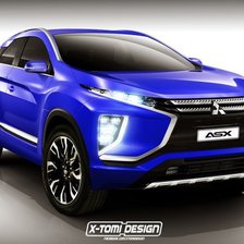 Схема вышивки «Mitsubishi ASX»