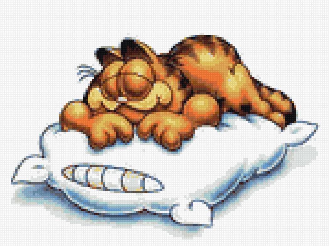 Сладкий сон - животные кошки подушка - предпросмотр