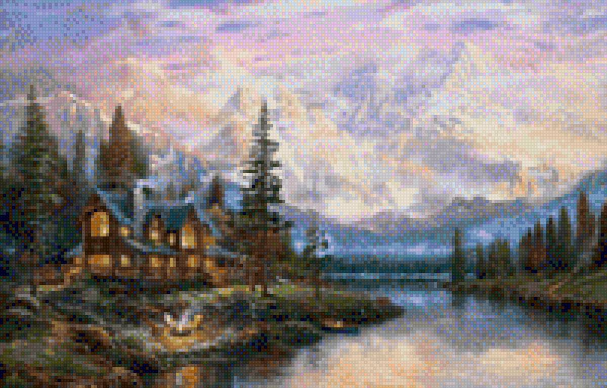 томас кинкейд пейзаж - томас кинкейд пейзаж - предпросмотр