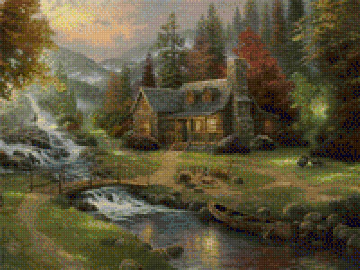 томас кинкейд пейзаж - томас кинкейд пейзаж - предпросмотр