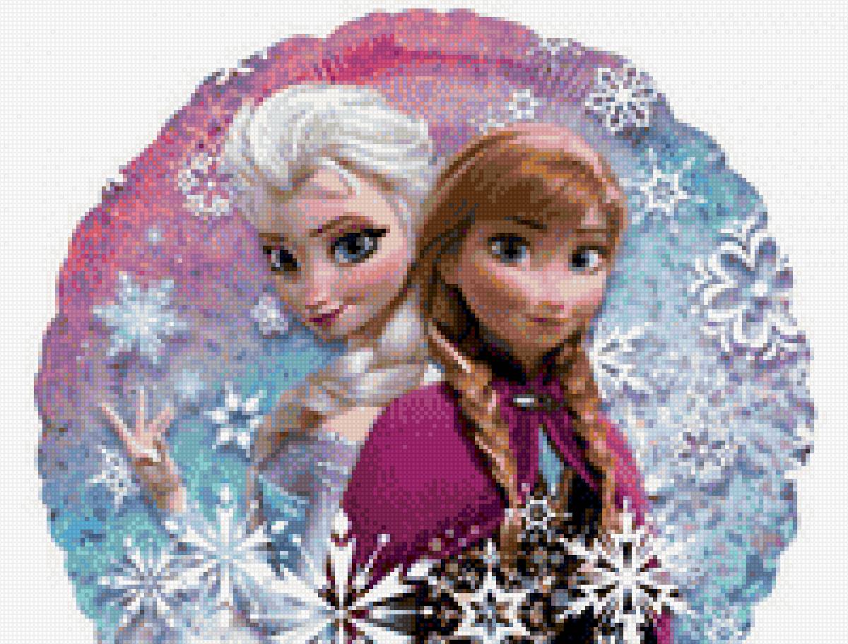 Эльза и Анна - сказка, холодное сердце, эльза и анна, мультфильм - предпросмотр