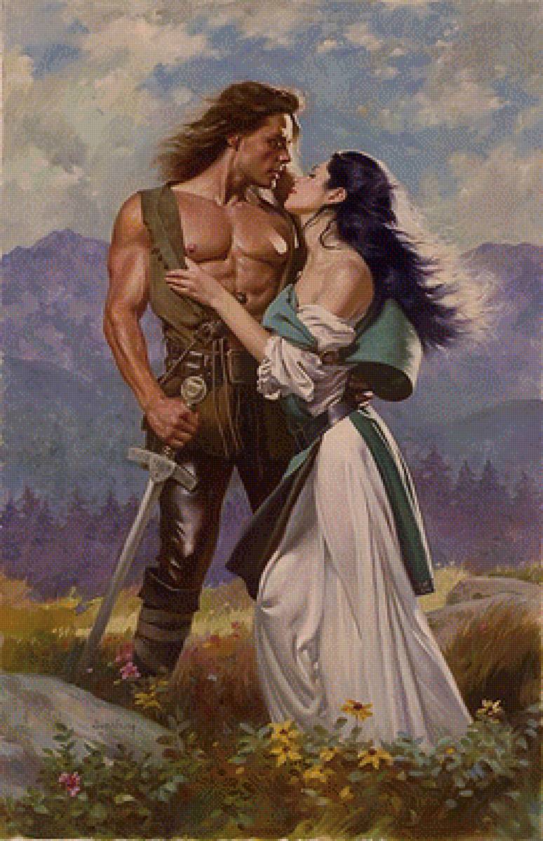 пара на ветру - любовь, ветер, страсть, женщина, мужчина - предпросмотр