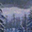 Предпросмотр схемы вышивки «Зима в горах» (№1412814)