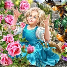 Схема вышивки «Сказка»