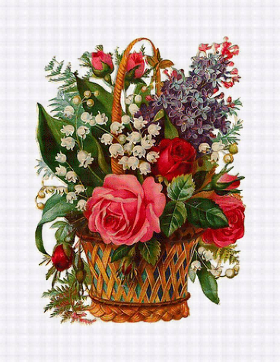 košík kvetov - предпросмотр
