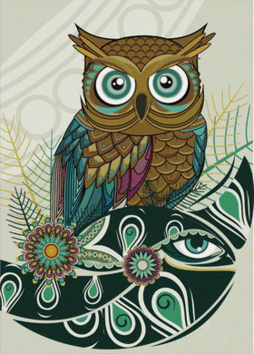 №1415434 - совы, птицы - предпросмотр