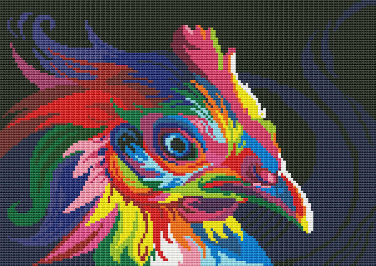 tęczowa kura - оригинал