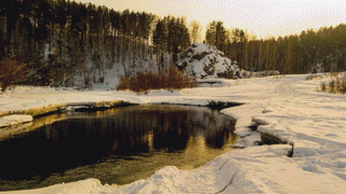 На слиянии рек - лес, река, урал - предпросмотр