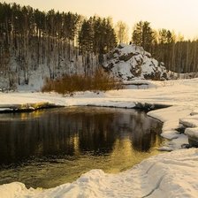 Схема вышивки «На слиянии рек»