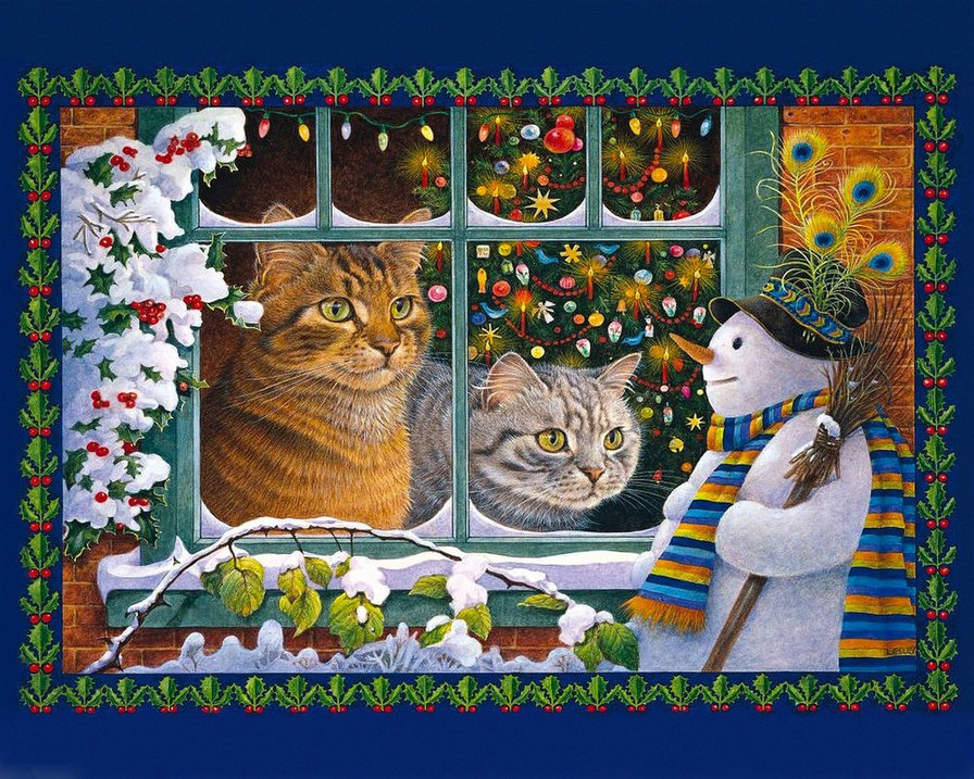 №1417100 - коты, животные - оригинал