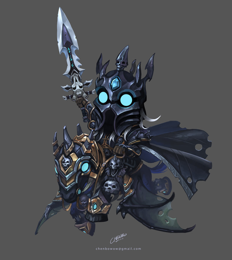 Артас чиби - варкрафт, warcraft - оригинал