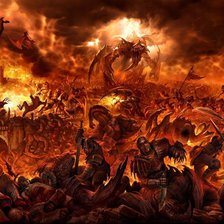 Схема вышивки «АД»