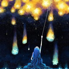 Схема вышивки «Космос»