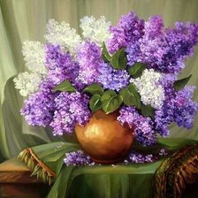 Схема вышивки «Цветочные натюрморт»