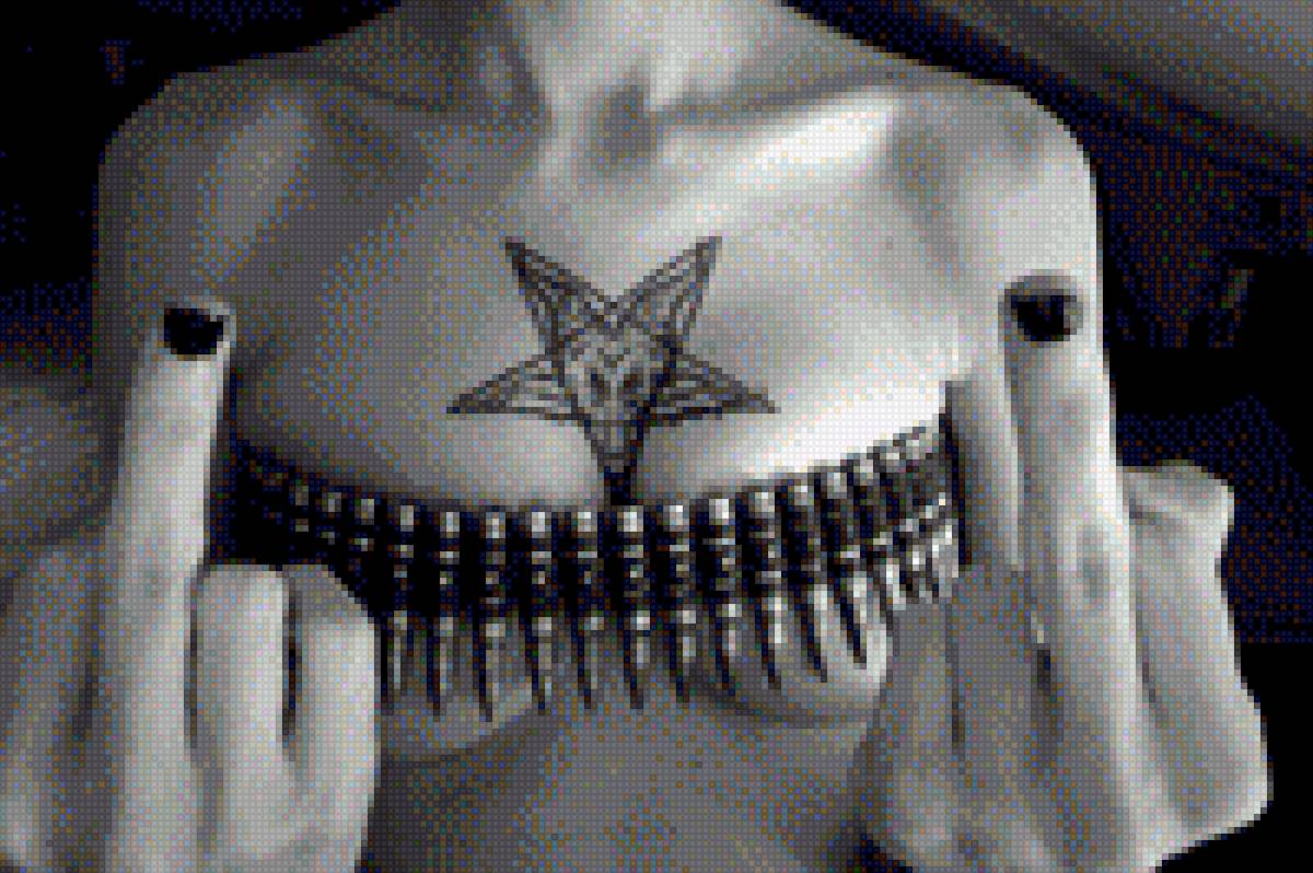 Протест - протест, девушка, сатана - предпросмотр