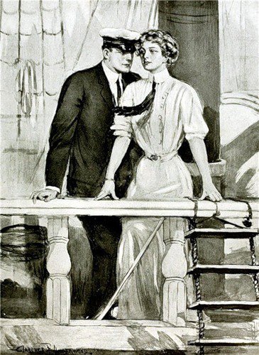 Знакомство - корабль, свидание, двое - оригинал