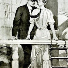 Схема вышивки «Знакомство»