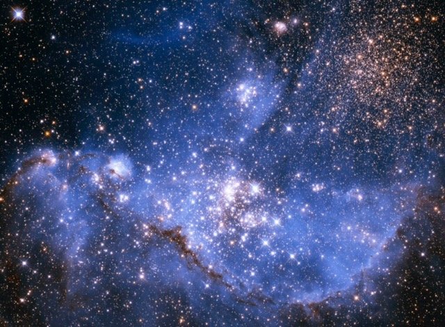 Purple nebula - туманность, звезды, космос - оригинал