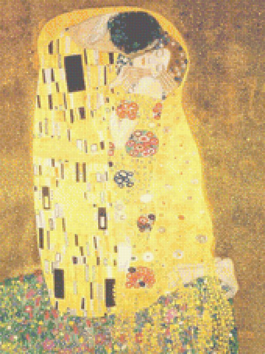 Поцелуй - климт, поцелуй - предпросмотр