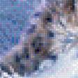 Предпросмотр схемы вышивки «снежные барсы» (№1421500)
