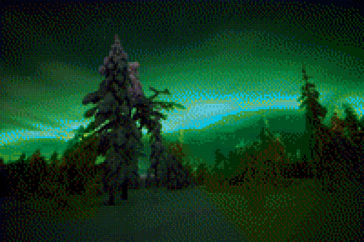 северное сияние - предпросмотр