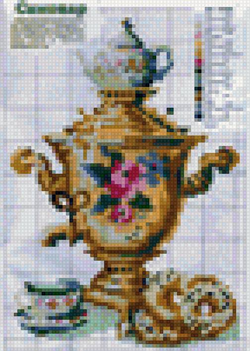 Чаепитие - самовар, чай - предпросмотр