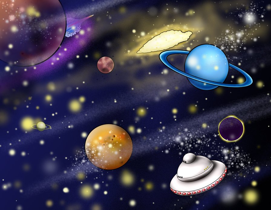 Космос - планеты - оригинал