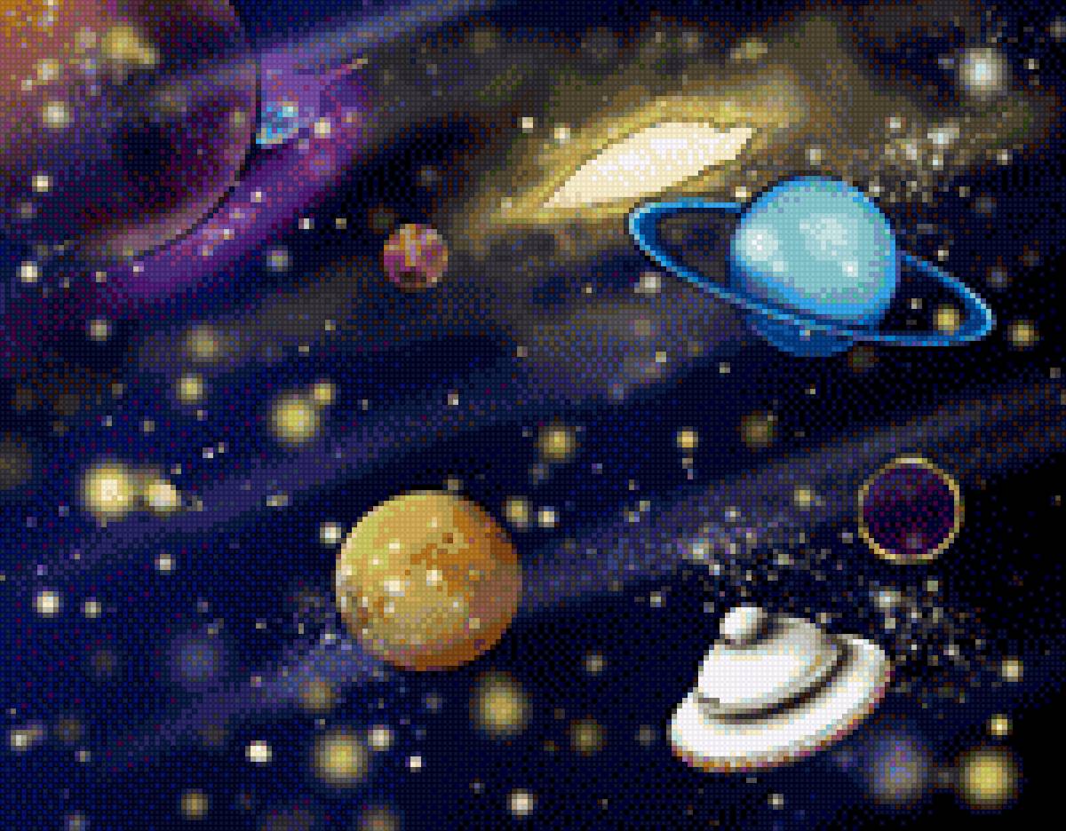 Космос - планеты - предпросмотр