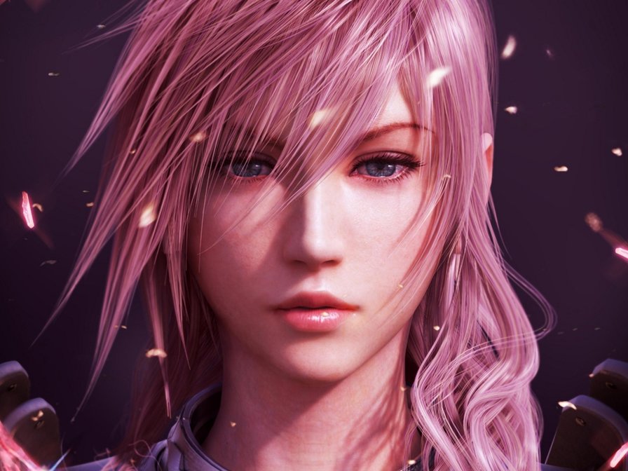 девушка-сакура - final fantasi, фэнтази, игра, девушка - оригинал