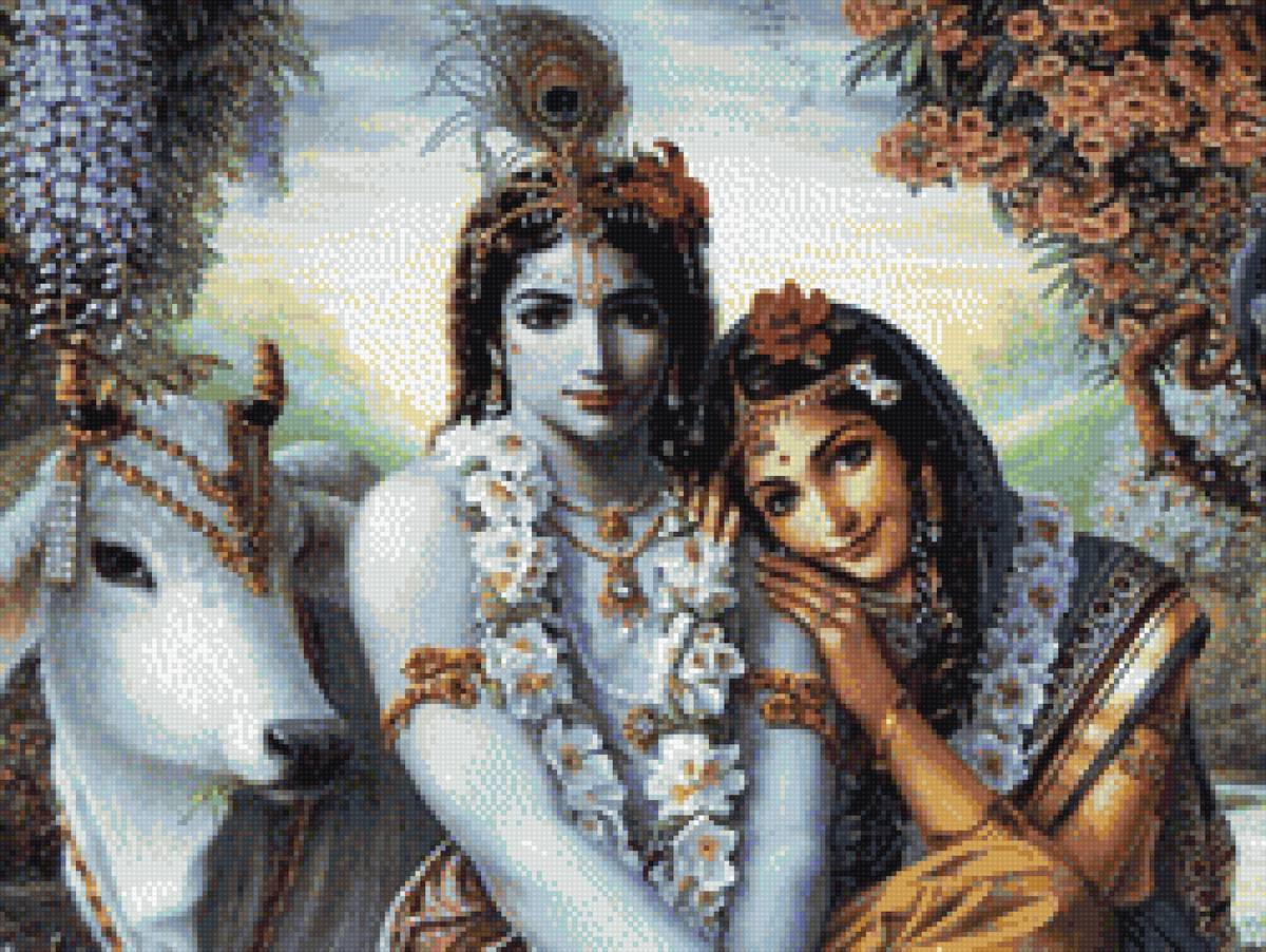 Кришна и Радха - кришна и радха, индия - предпросмотр