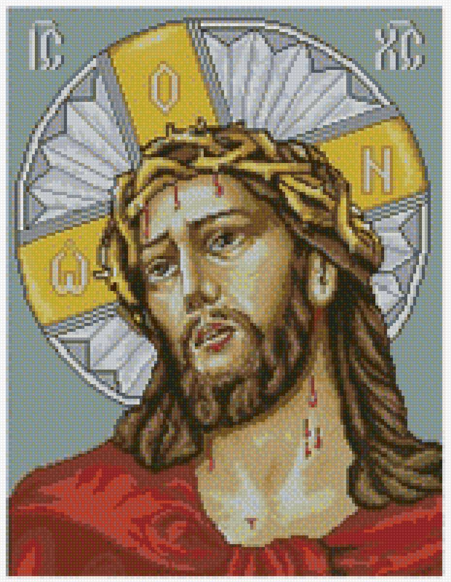 иисус терновый венец - религия - предпросмотр