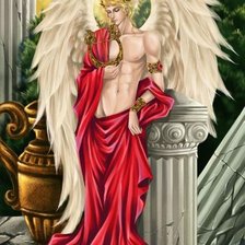 Схема вышивки «Ангел»