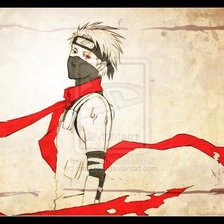 Схема вышивки «какаши»