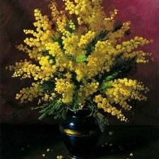 Схема вышивки «Мимоза»