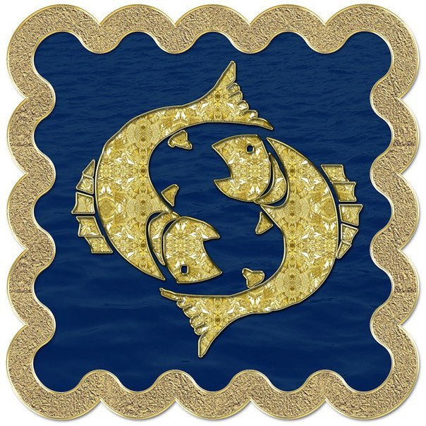 рыбы - знак зодиака - оригинал