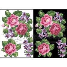 Схема вышивки «РОЗА 2»