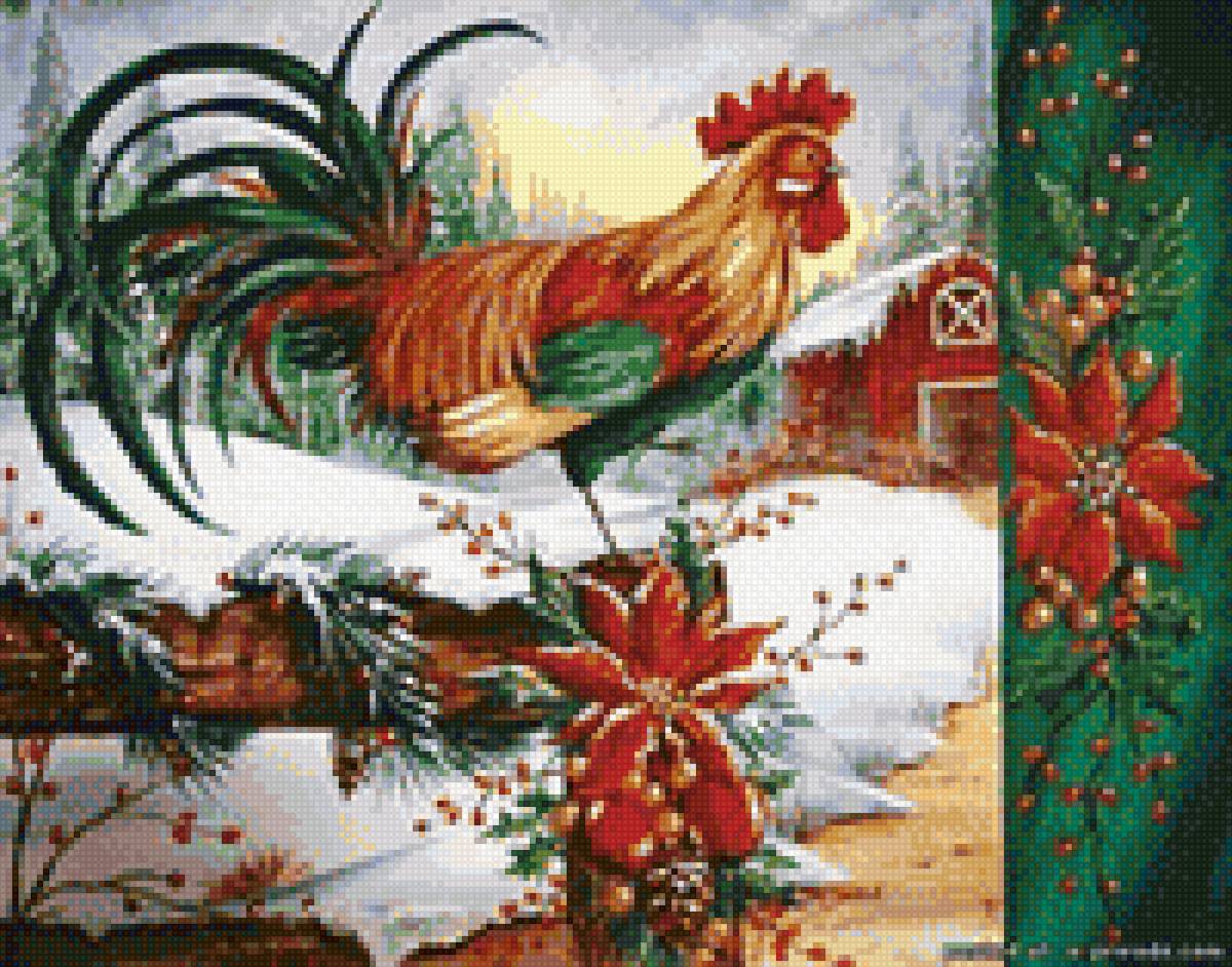 петух - открытки - предпросмотр