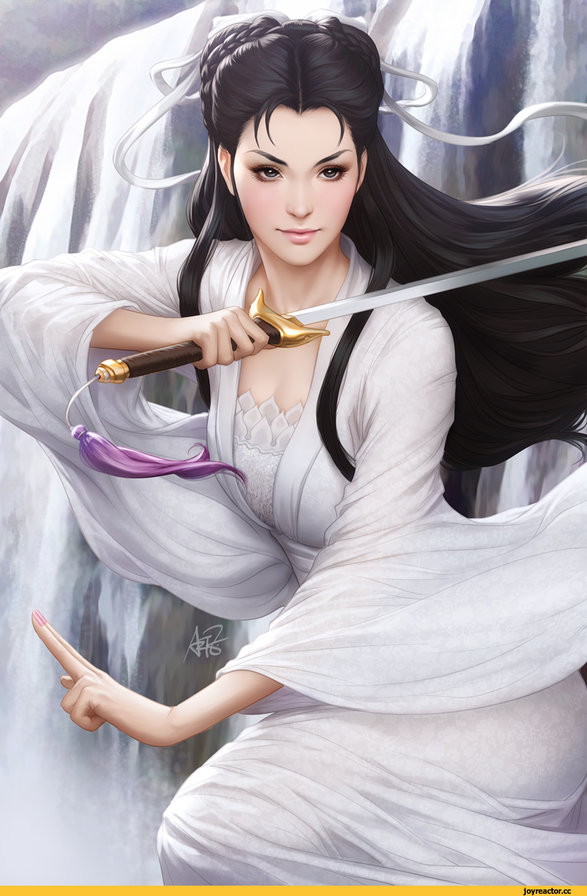 Девушка - иллюстрация, сказки - оригинал