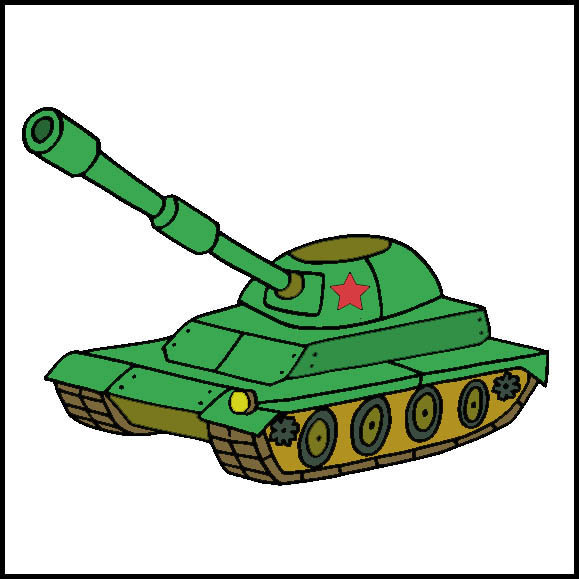 23 февраля - 23 февраля, танк - оригинал