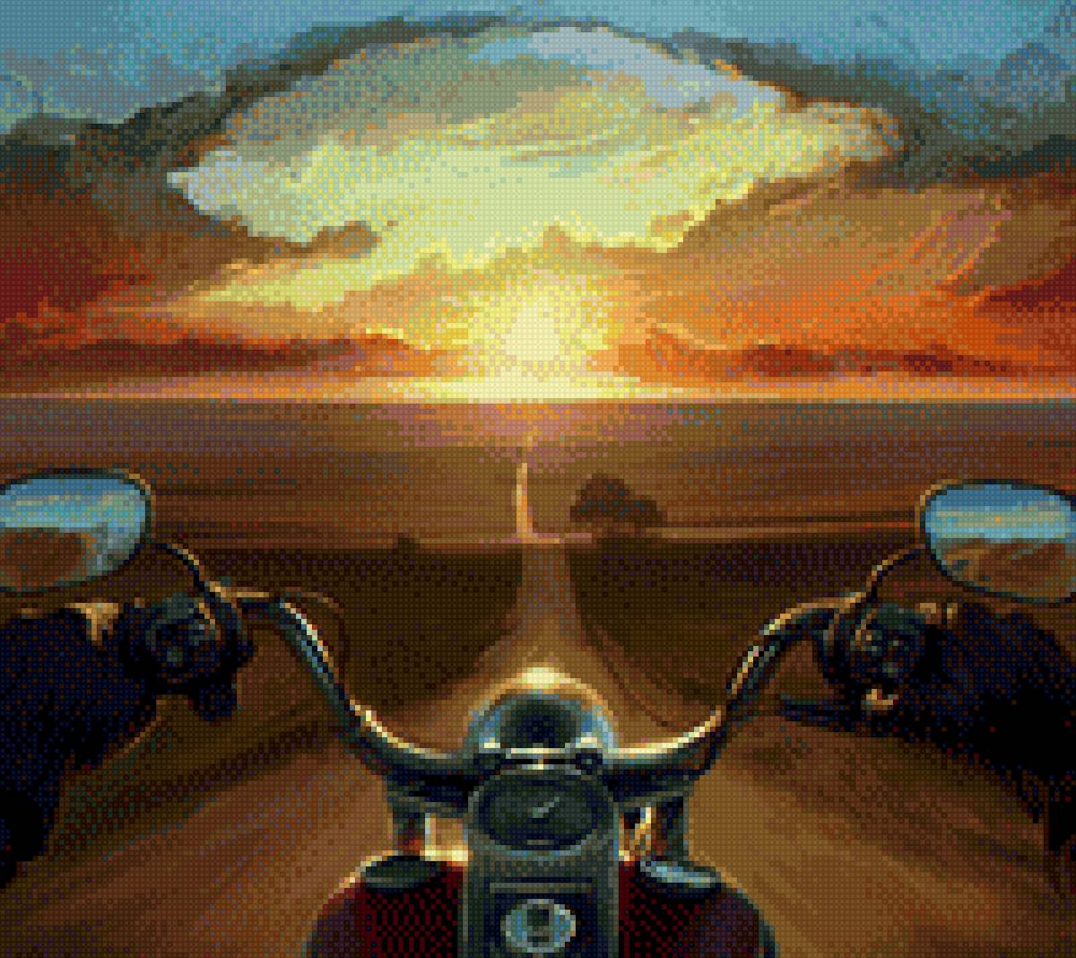 Байкерская романтика - предпросмотр